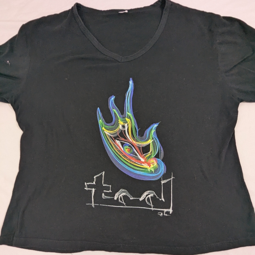 Tool Band Eye Logo Men's Black Tshirt  Size XL